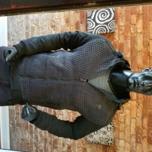 Black and Grey Jacket with Hood