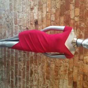 Red Asymmetric Dress