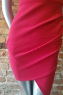 Red Asymmetric Dress