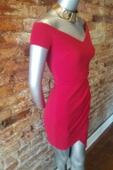 Red Asymmetric Dress