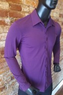 Purple Button-up Shirt